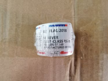 First-Class Rate 2018 U.S. FLAG STAMPS 1 ROLLS FREE SHIPPING (Option: Rolled)